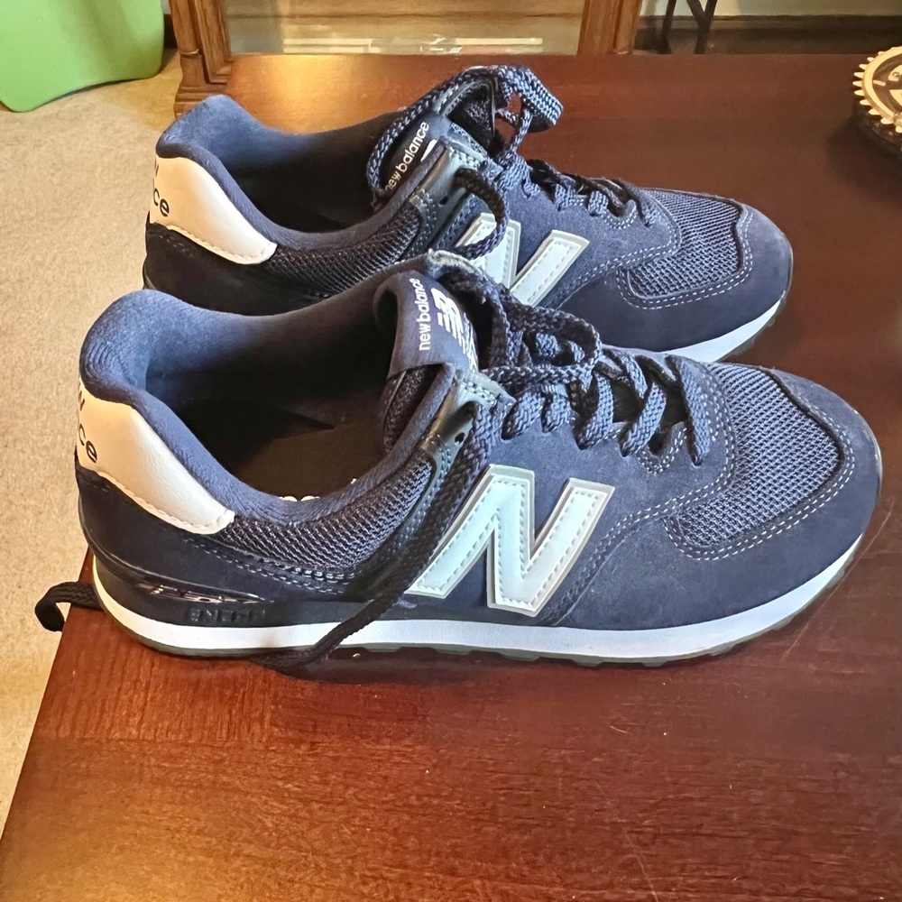 NWOT Blue New Balance Shoes, 7.0